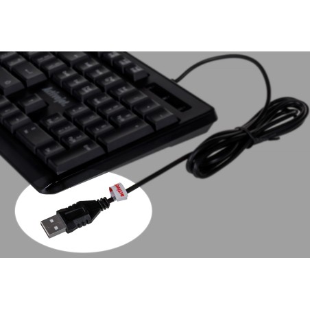 Activejet K-3803S Klawiatura Przewodowa Usb
