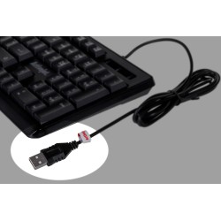 Activejet K-3803S Klawiatura Przewodowa Usb