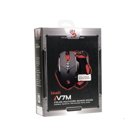 Mysz Komputerowa A4 Tech Bloody V7M A4Tmys43940 (Optyczna  3200 Dpi  Kolor Czarny)