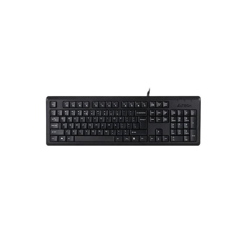 Klawiatura Membranowa A4 Tech Kr-92 A4Tkla46007 (Usb 2.0  (Us)  Kolor Czarny)