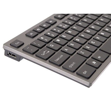 Klawiatura Membranowa A4 Tech Kv-300H A4Tkla39976 (Usb 2.0  (Us)  Kolor Czarny)