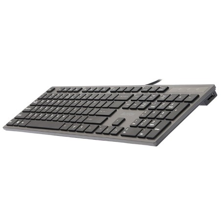 Klawiatura Membranowa A4 Tech Kv-300H A4Tkla39976 (Usb 2.0  (Us)  Kolor Czarny)