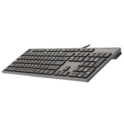 Klawiatura Membranowa A4 Tech Kv-300H A4Tkla39976 (Usb 2.0  (Us)  Kolor Czarny)