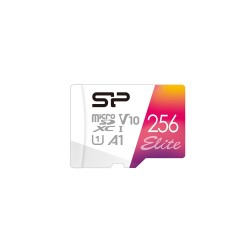 Silicon Power Microsdxc Elite 256Gb Cl10 Uhs-1/U1 A1