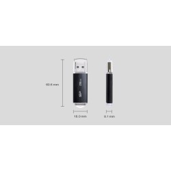 Pendrive Silicon Power Blaze B02 256Gb Usb 3.1  Kolor Czarny