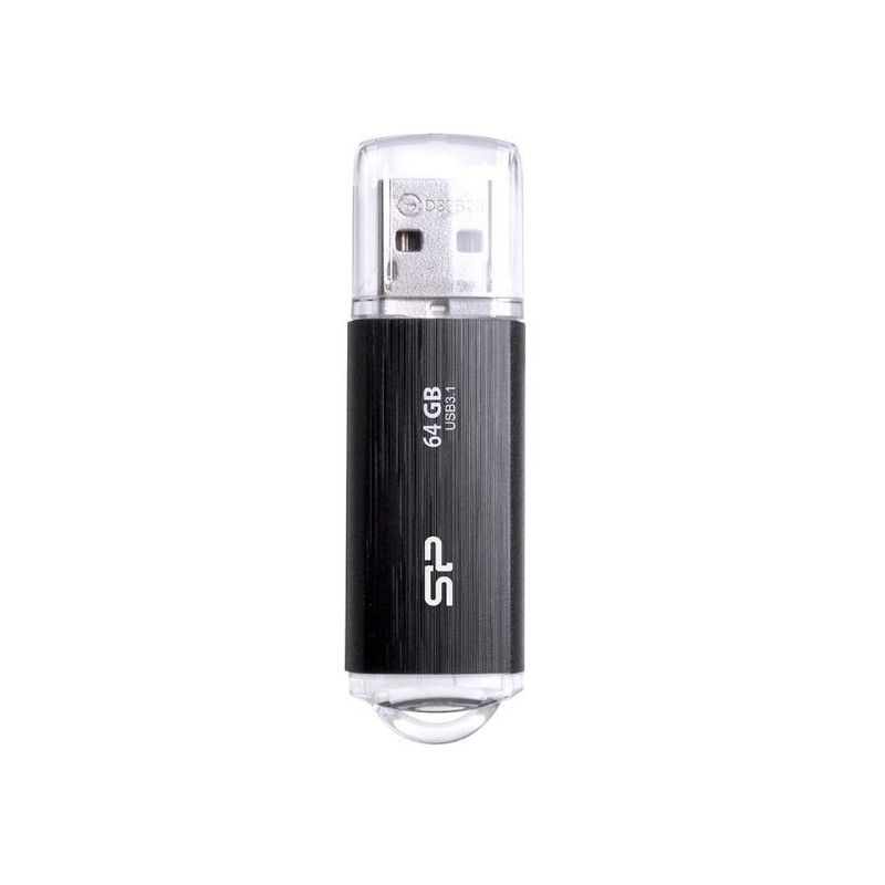 Pendrive Silicon Power Blaze B02 64Gb Usb 3.1 Kolor Czarny (Sp064Gbuf3B02V1K)