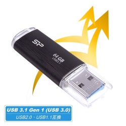 Pendrive Silicon Power Blaze B02 64Gb Usb 3.1 Kolor Czarny (Sp064Gbuf3B02V1K)