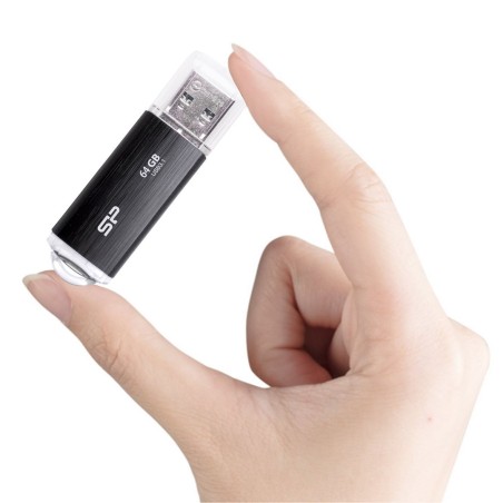 Pendrive Silicon Power Blaze B02 64Gb Usb 3.1 Kolor Czarny (Sp064Gbuf3B02V1K)