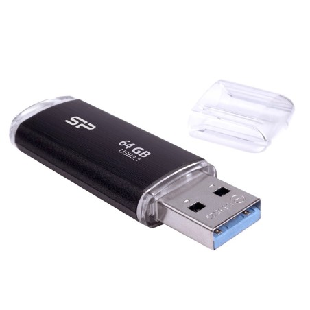 Pendrive Silicon Power Blaze B02 64Gb Usb 3.1 Kolor Czarny (Sp064Gbuf3B02V1K)