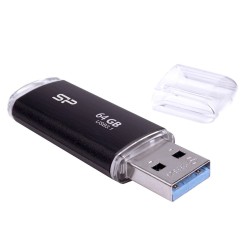 Pendrive Silicon Power Blaze B02 64Gb Usb 3.1 Kolor Czarny (Sp064Gbuf3B02V1K)