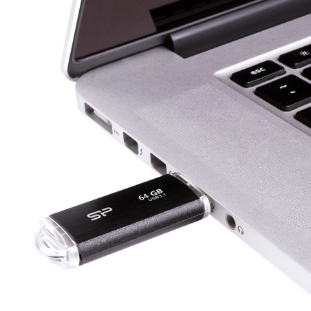 Pendrive Silicon Power Blaze B02 64Gb Usb 3.1 Kolor Czarny (Sp064Gbuf3B02V1K)