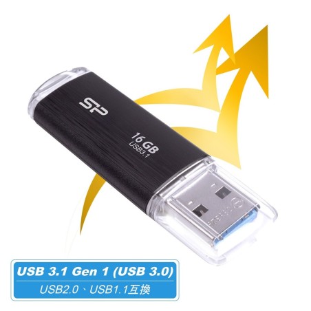 Pendrive Silicon Power Blaze B02 16Gb Usb 3.1 Kolor Czarny (Sp016Gbuf3B02V1K)