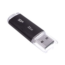 Pendrive Silicon Power Ultima U02 32Gb Usb 2.0 Kolor Czarny (Sp032Gbuf2U02V1K)