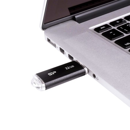 Pendrive Silicon Power Ultima U02 32Gb Usb 2.0 Kolor Czarny (Sp032Gbuf2U02V1K)