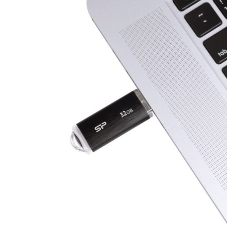 Pendrive Silicon Power Ultima U02 32Gb Usb 2.0 Kolor Czarny (Sp032Gbuf2U02V1K)
