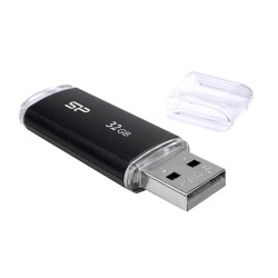 Pendrive Silicon Power Ultima U02 32Gb Usb 2.0 Kolor Czarny (Sp032Gbuf2U02V1K)