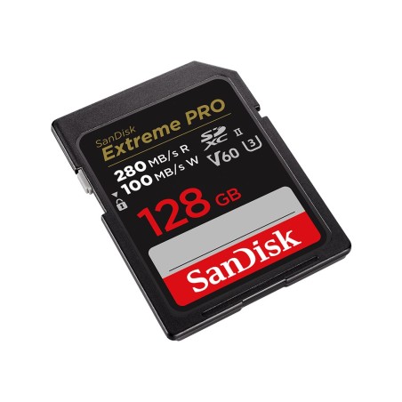 Karta Sandisk Extreme Pro Sdxc 128Gb 280/100 Mb/S V60 Uhs-Ii