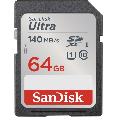 Sandisk Ultra Sdhc 64Gb 140Mb/S Cl10 Uhs-I