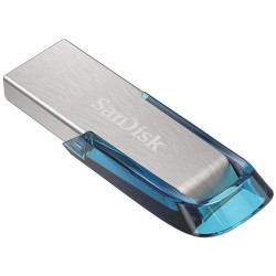 Dysk Sandisk Usb 3.0 Ultra Flair 128Gb Niebieski  150Mb/S