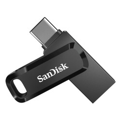 Pendrive Sandisk Ultra Dual Go Sdddc3-128G-G46 (128Gb  Usb 3.0, Usb-C  Kolor Czarny)