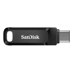 Pendrive Sandisk Ultra Dual Go Sdddc3-128G-G46 (128Gb  Usb 3.0, Usb-C  Kolor Czarny)