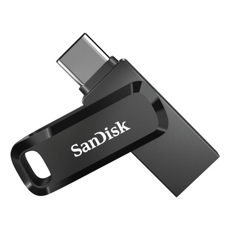 Pendrive Sandisk Ultra Dual Go Sdddc3-064G-G46 (64Gb  Usb 3.0, Usb-C  Kolor Czarny)