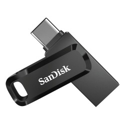 Pendrive Sandisk Ultra Dual Go Sdddc3-064G-G46 (64Gb  Usb 3.0, Usb-C  Kolor Czarny)