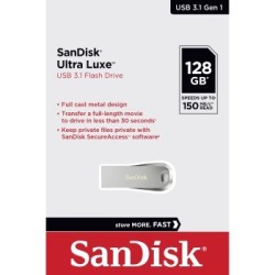 Pendrive Sandisk Ultra Lux Sdcz74-128G-G46 (128Gb  Usb 3.0  Kolor Srebrny)