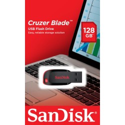 Pendrive Sandisk Cruzer Blade Sdcz50-128G-B35 (128Gb  Usb 2.0  Kolor Czarny)