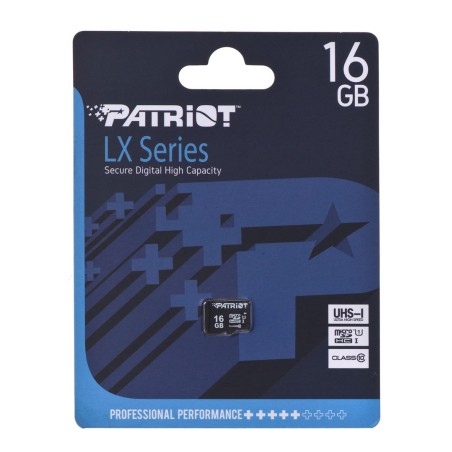 Patriot 16Gb Lx Series Uhs-I Microsdhc