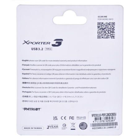 Partiot Flashdrive Xporter 3 128Gb Type A Usb3.2