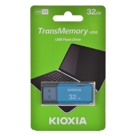 Kioxia Flashdrive U202 Hayabusa 32Gb Aqua