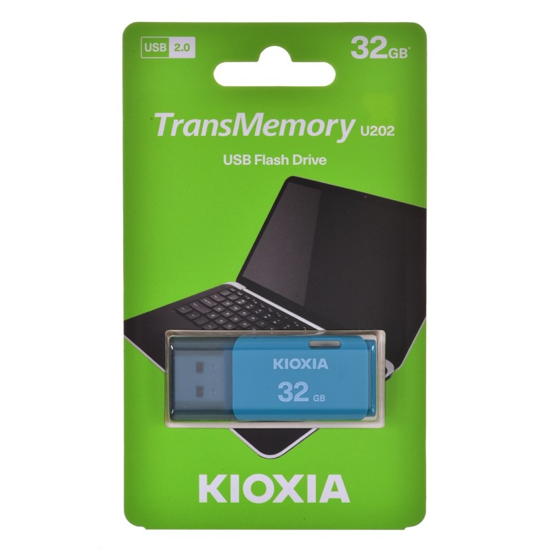 Kioxia Flashdrive U202 Hayabusa 32Gb Aqua