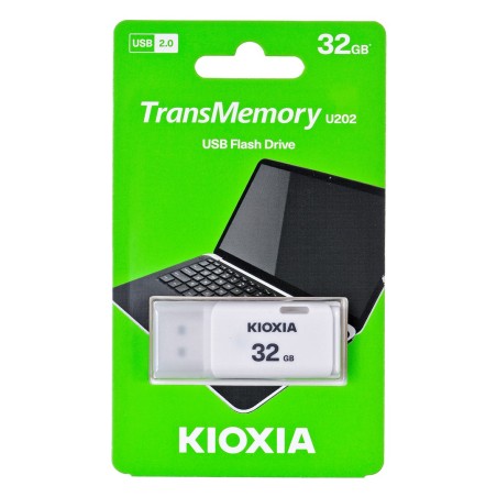 Kioxia Flashdrive U202 Hayabusa 32Gb White