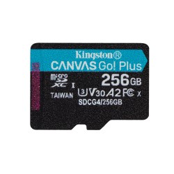 Kingston Microsdxc Canvas Go Plus 256Gb + Adapter