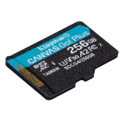 Kingston Microsdxc Canvas Go Plus 256Gb + Adapter