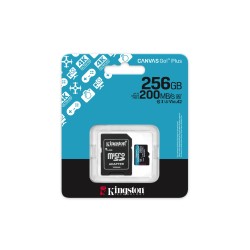 Kingston Microsdxc Canvas Go Plus 256Gb + Adapter