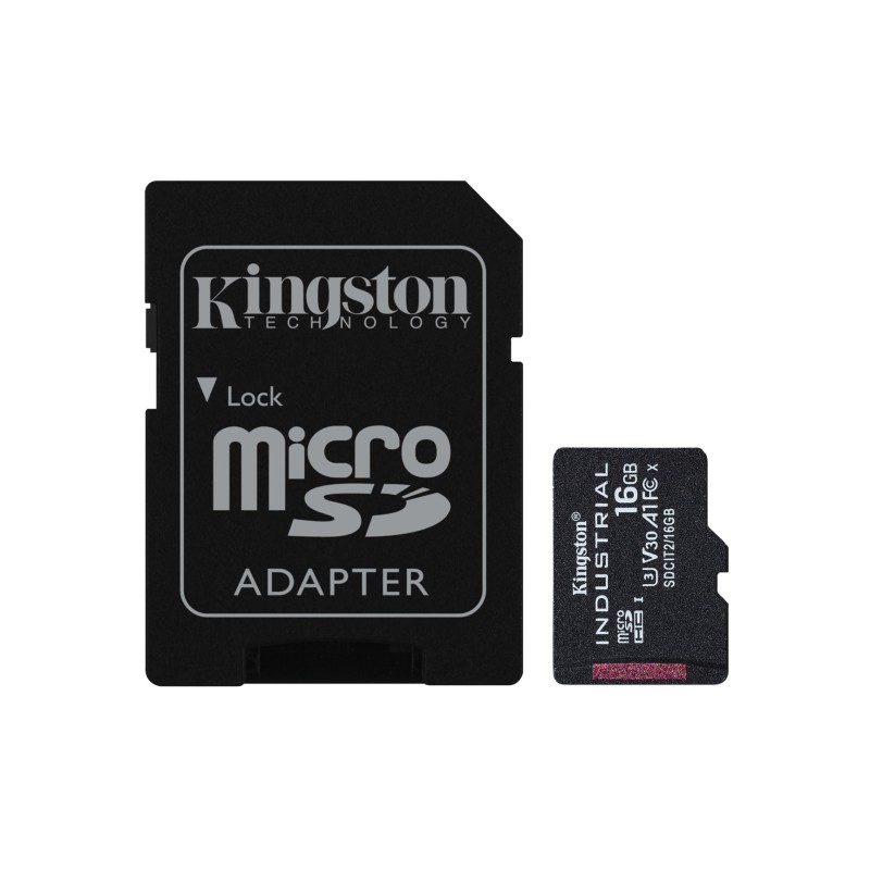Kingston Microsdhc 16Gb Industrial C10 A1 Pslc Card