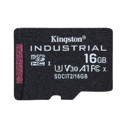 Kingston Microsdhc 16Gb Industrial C10 A1 Pslc Card