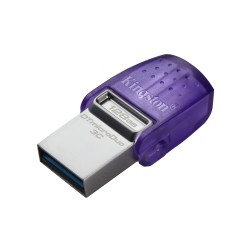 Kingston Flash 128Gb Usb 3.2 Datatraveler Microduo 3C