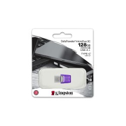 Kingston Flash 128Gb Usb 3.2 Datatraveler Microduo 3C