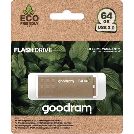 Goodram Flashdrive 64Gb Ume3 Eco Friendly Usb 3.0 Goodram Retail