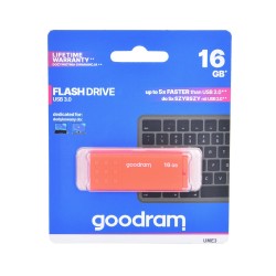 Pendrive Goodram Ume3 Ume3-0160O0R11 (16Gb  Usb 3.0  Kolor Pomarańczowy)
