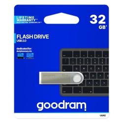 Pendrive Goodram Uun2-0320S0R11 (32Gb  Usb 2.0  Kolor Srebrny)