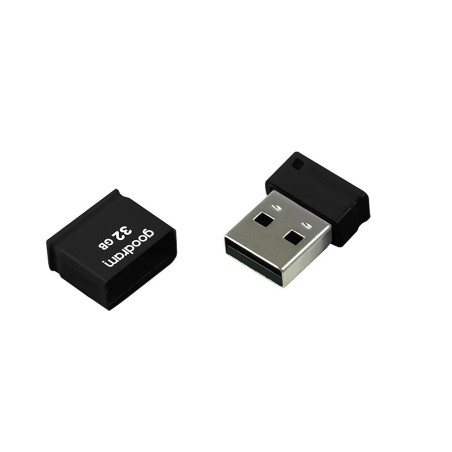Pendrive Goodram Piccolo Upi2-0320K0R11 (32Gb  Usb 2.0  Kolor Czarny)