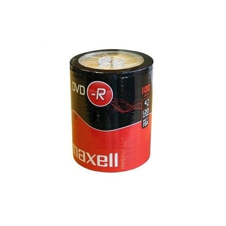 Maxell Dvd-R 4,7Gb 100 Szt.  W Opakowaniu Shrink. Prędkość Zapisu 16X, 120 Min.  Przeznaczenie Nagrywanie Multimediów.