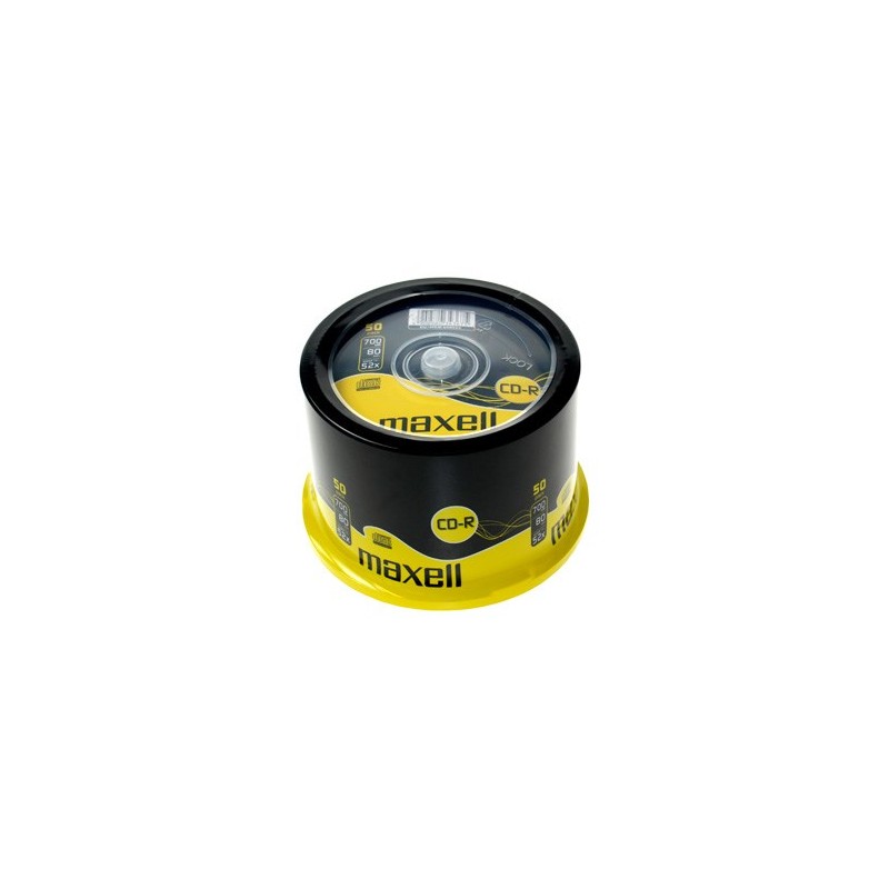 Maxell Cd-R 700 Mb 52X80 Min, Blister, Płyta 50 Sztuk