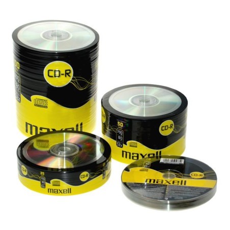Maxell Cd-R 700 Mb 52X80 Min, Blister, Płyta 50 Sztuk