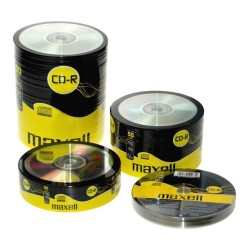 Maxell Cd-R 700 Mb 52X80 Min, Blister, Płyta 50 Sztuk