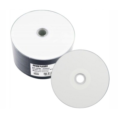 Maxell Cd-R 700Mb  50 Szt. 52X80 Min, Spindel, Płyta Do Nadruku
